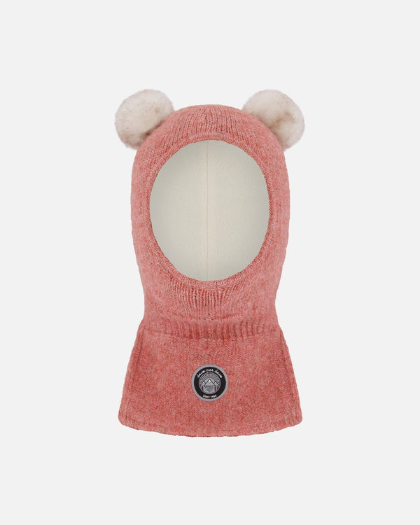 Knit Balaclava Dusty Pink-0