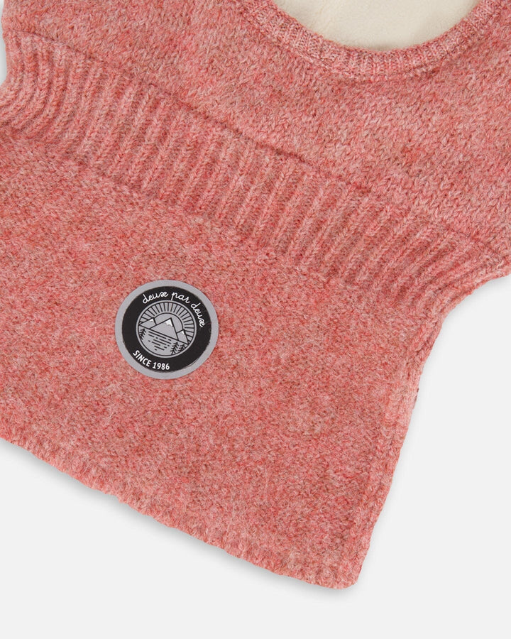 Knit Balaclava Dusty Pink-3