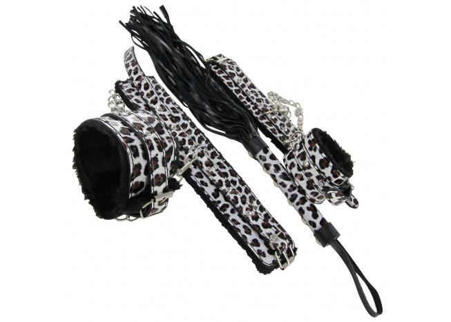 Wild Animal Print Full Restraint Set-0