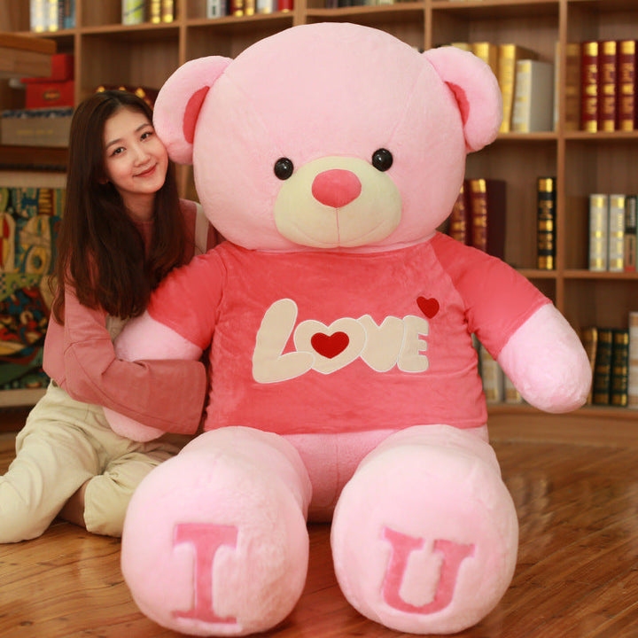 Heart Bear Pillow Plush Toy-4