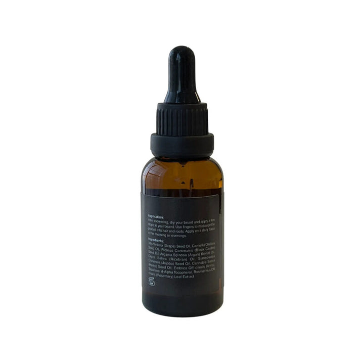 Hemp Infused Beard Growth Oil – Unscented