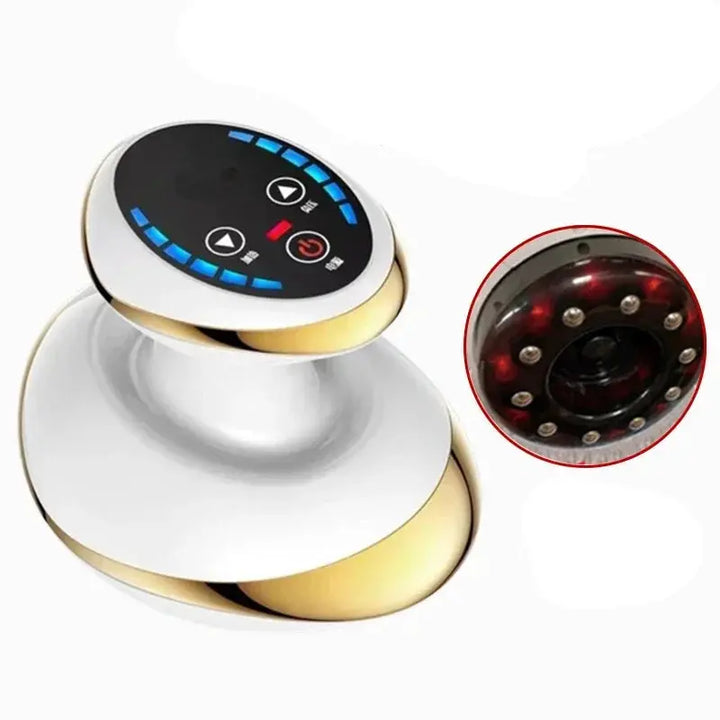 Premium Electric Gua Sha & Cupping Massager White-0