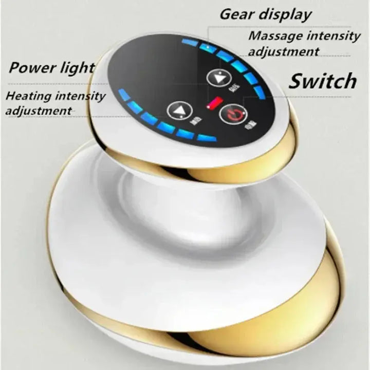 Premium Electric Gua Sha & Cupping Massager White-1