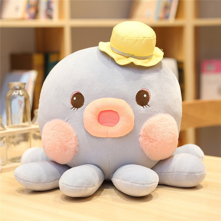 Hooded Octopus Stuffed Animal-7