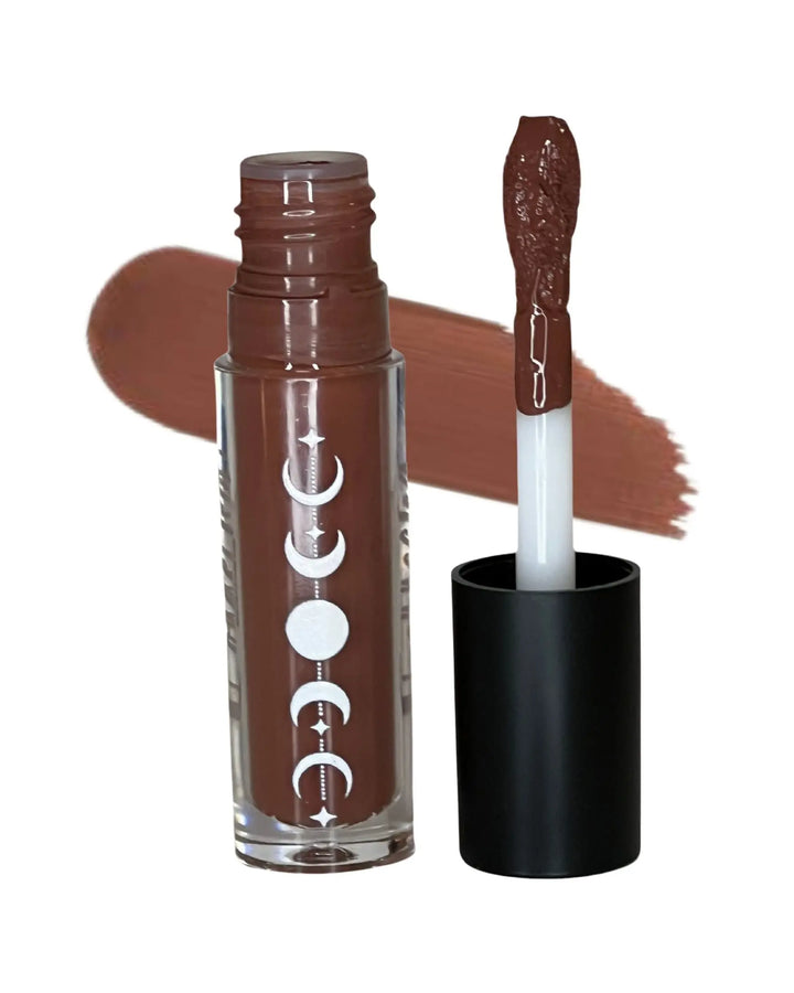 Downtown - Brown Bold Longwear Liquid Lipstick – Transfer‑Proof Matte Connected Boutique