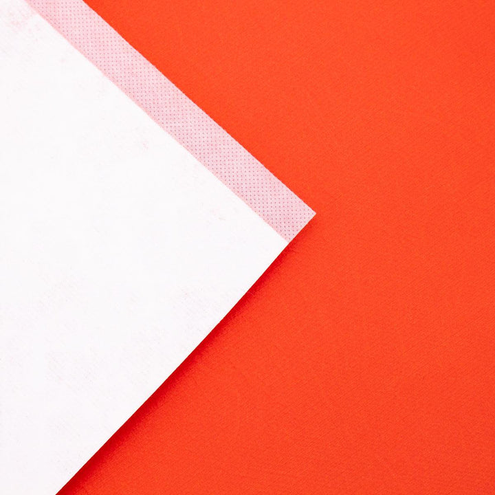 Red washable paper fabric 100x80cm PAF-22-4