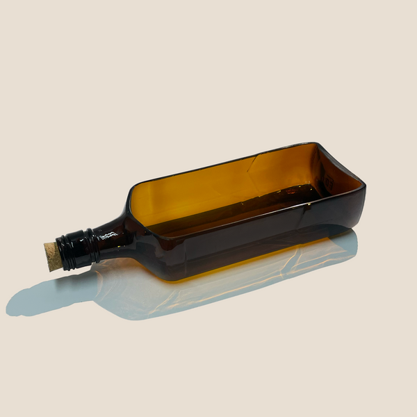 Ballantine Bottle Glass Platters-0
