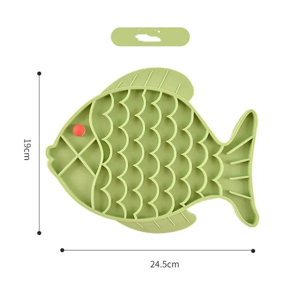 Silicone Slow Food Plate for Dogs and Pets My Store
