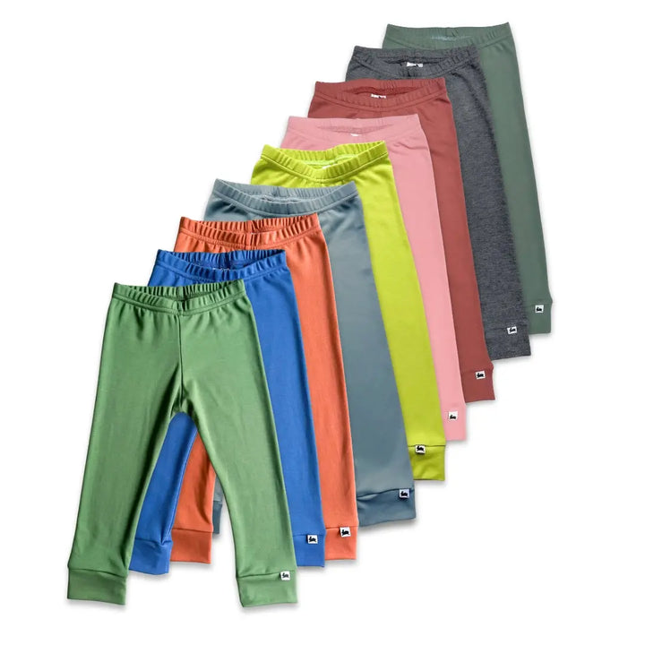 Baby Bamboo Leggings | Solid Colours — Last Call-0