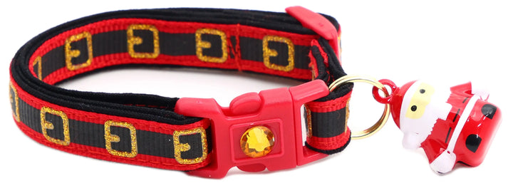Here Comes Santa Claus Breakaway Cat Collar Pugs2Persians