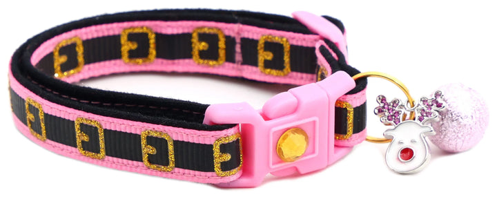 Here Comes Santa Claus Breakaway Cat Collar Pugs2Persians