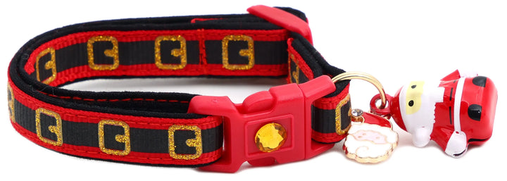 Here Comes Santa Claus Breakaway Cat Collar Pugs2Persians