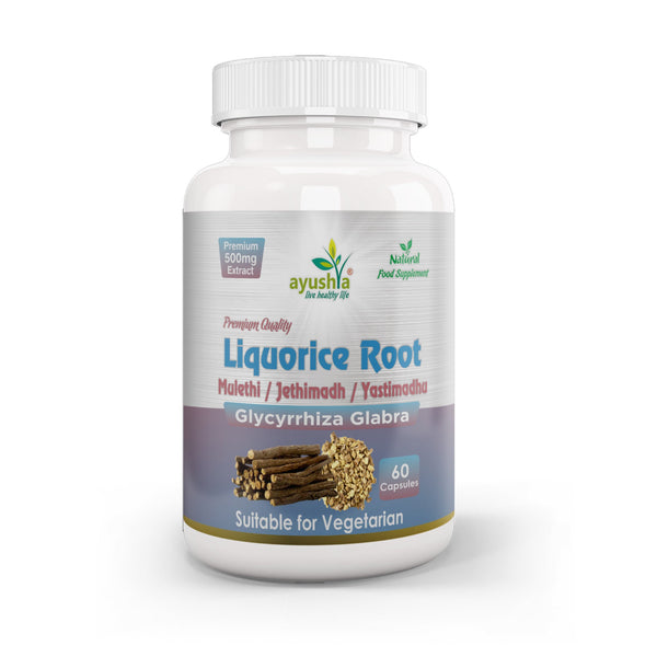 Liquorice Root Capsule (Yastimadhu - Mulethi - Jethimadh)-0