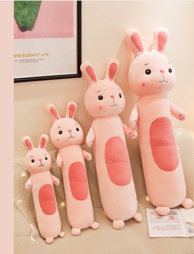 Long cylindrical pillow plush toy-3