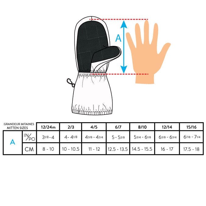 Solid Mittens Navy-4