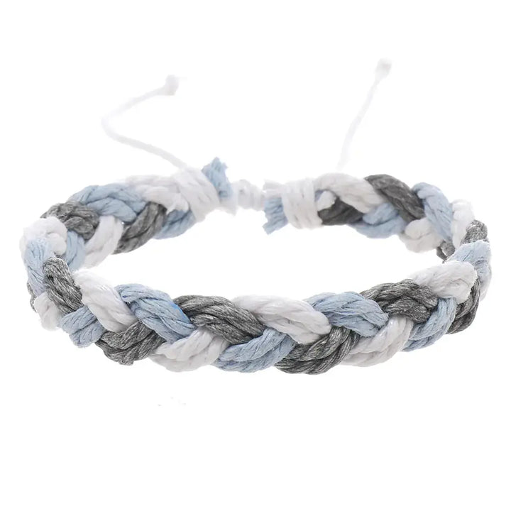 Handwoven Cotton String Bracelet in Artistic Style My Store