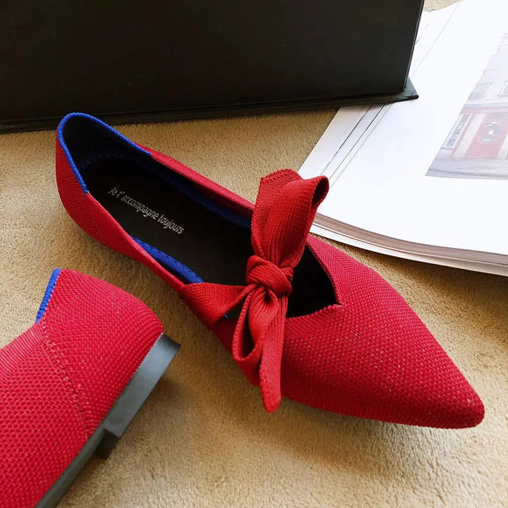 Flat Casual Boat Shoes with Bow Mary Jane Style My Store