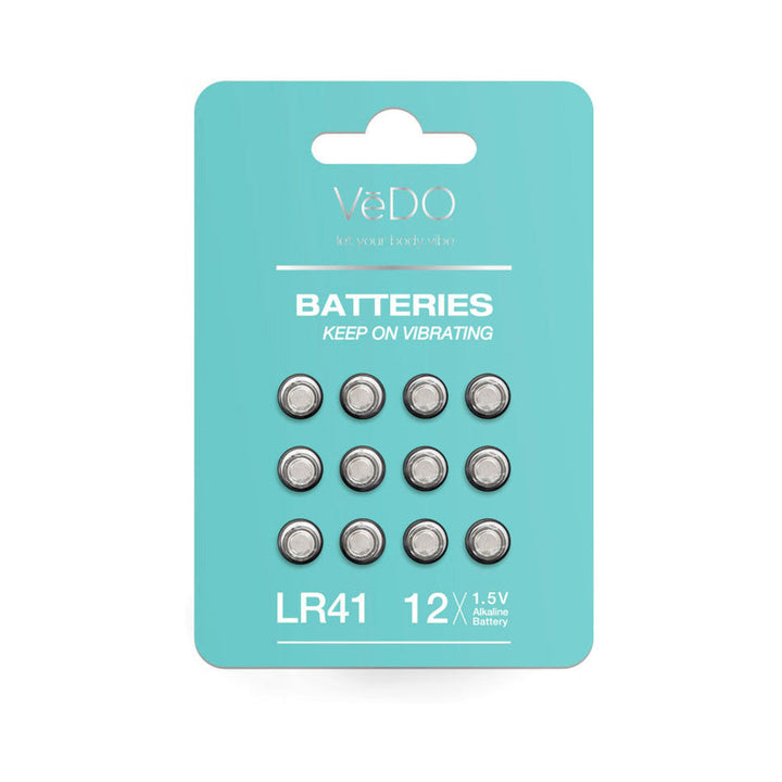 VeDO Batteries LR41 - 12 Pack 1.5V-0
