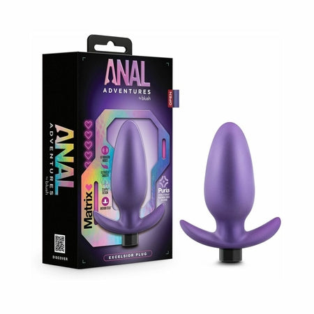 Anal Adventures Matrix Excelsior Plug Astro Violet-0