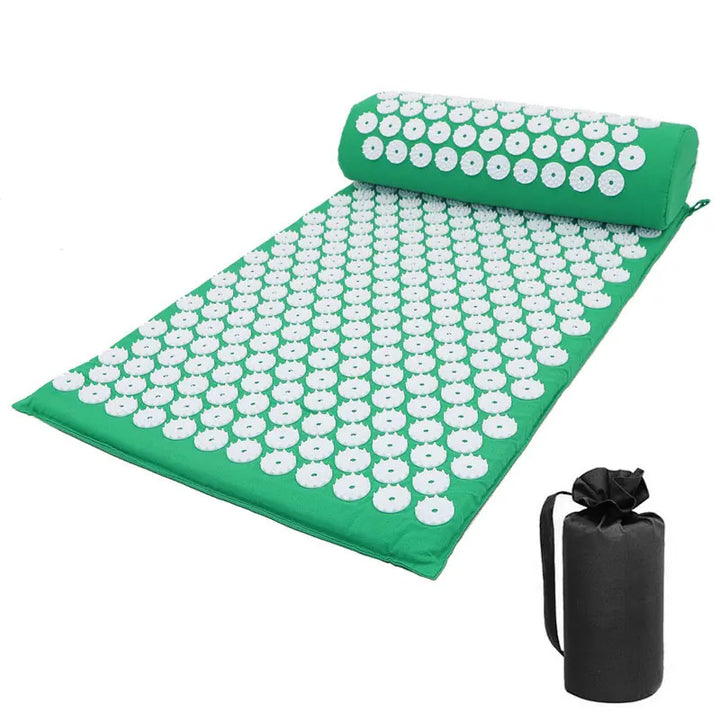 Acupressure Massage Mat and Pillow Set for Pain Relief-0