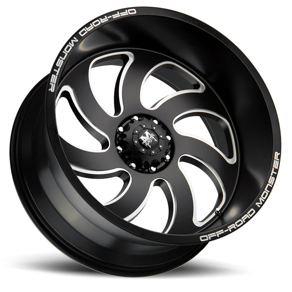 M07 Flat Black Milled Off Road Monster