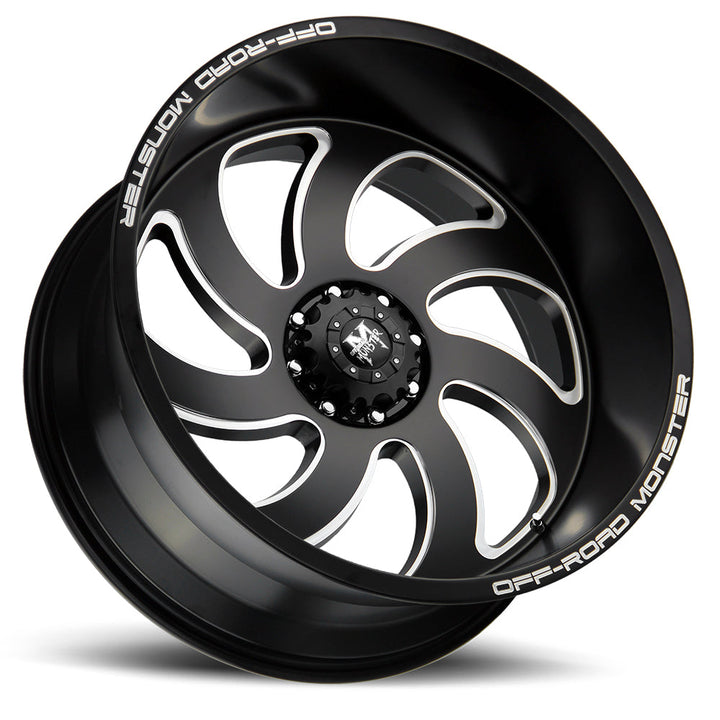 M07 Flat Black Milled Off Road Monster