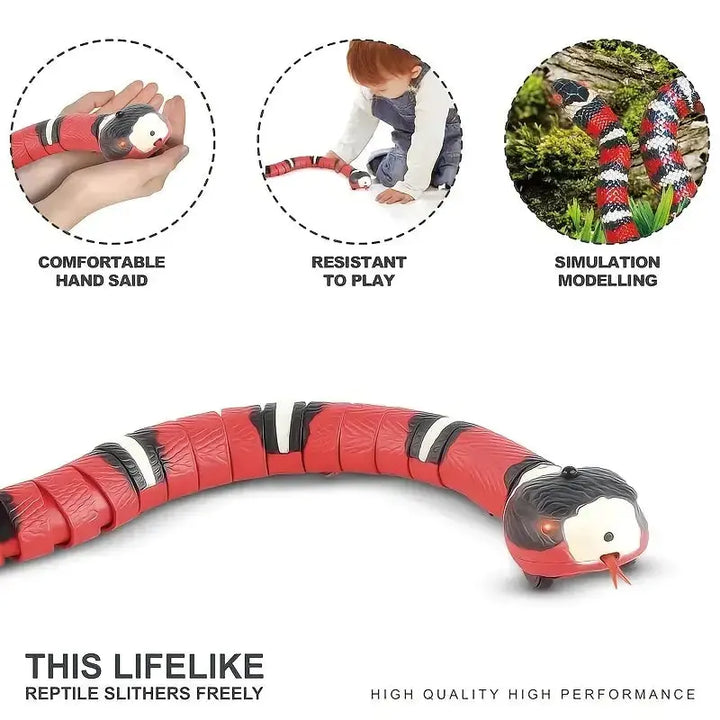 USB Charging Interactive Snake Toy for Cats - Endless Fun My Store