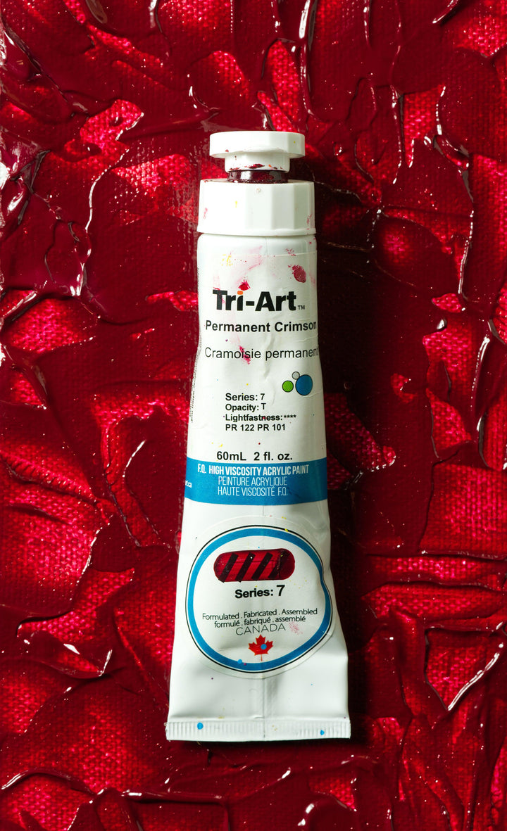 Tri-Art High Viscosity - Permanent Crimson-1