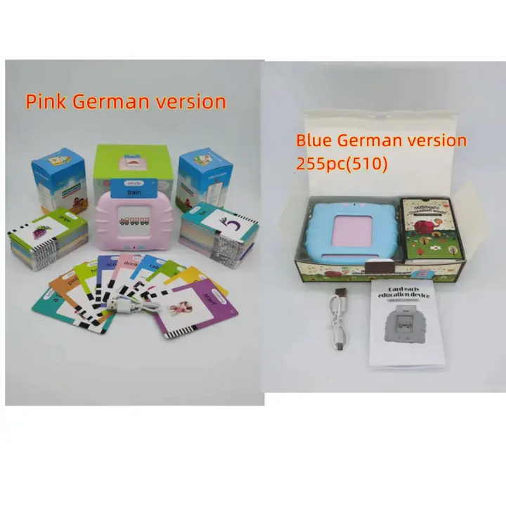 Children's Bilingual Educational Card Learning Machine My Store