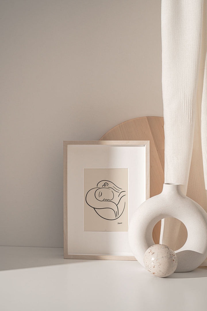 Picasso Woman Daydreaming-1