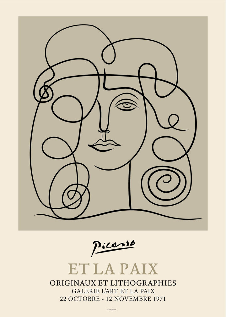 Picasso Portrait of Woman II-3