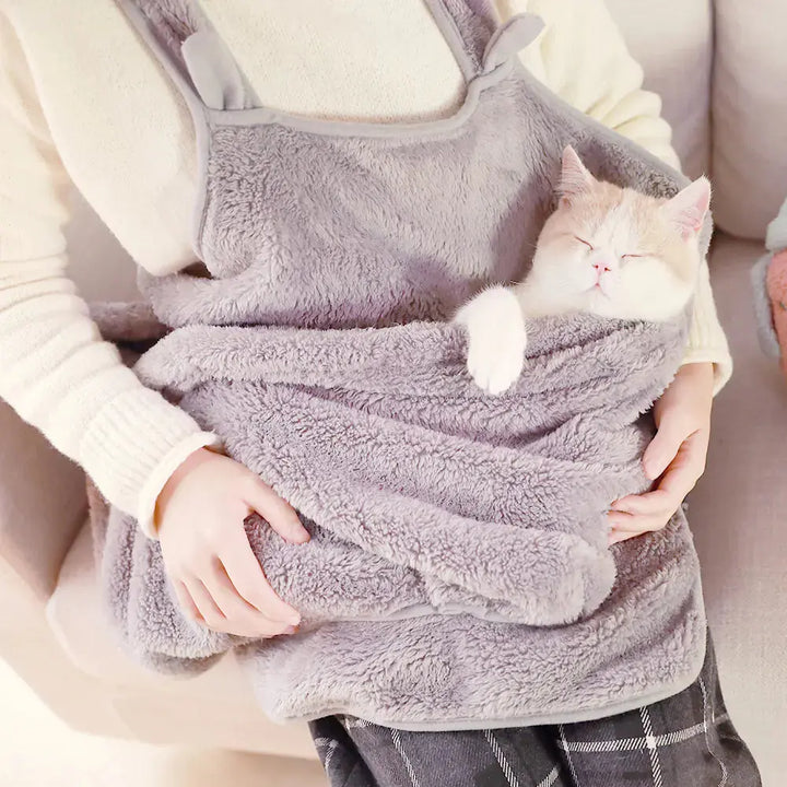 Pet Backpack for Dogs and Cats - Plush Dual Shoulder Bag My Store