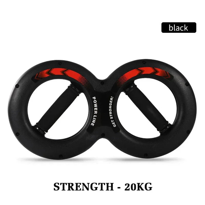 20KG 8-Word Hand Grip Strength Trainer Black-1
