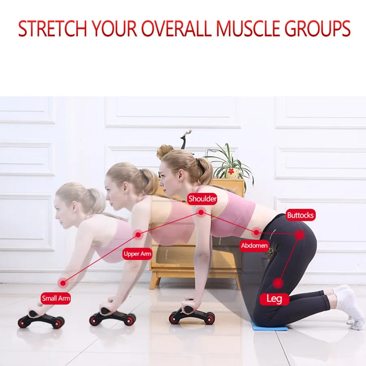 Ab Roller Wheel Strength Training Kit-2