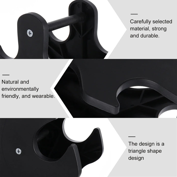 Triangle Fitness Rack - Dumbbell & Kettlebell Storage Stand-4
