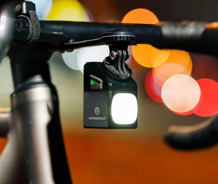 1000 Lumen USB Rechargeable Front Bike Light 5000mAh Set 2 Black-1