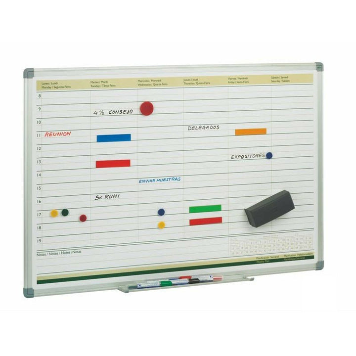 Board Faibo 60 x 90 cm Weekly Planner White-0