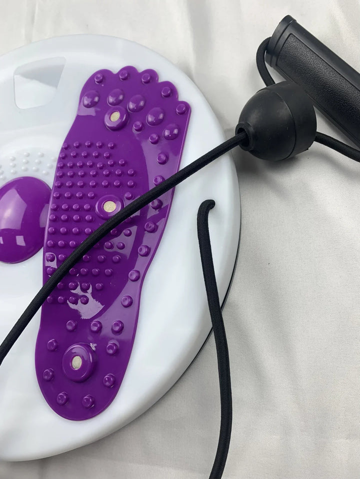 Waist Twisting Disc with Foot Massage & Drawstring-4