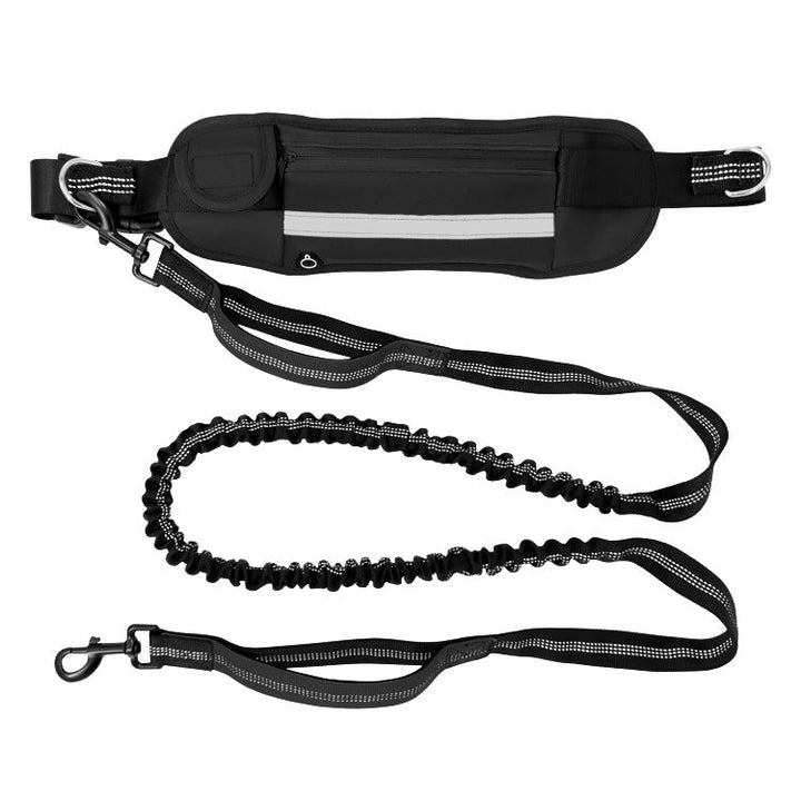 Safety Waist Pack Dog Leash for Outdoor Activities-4