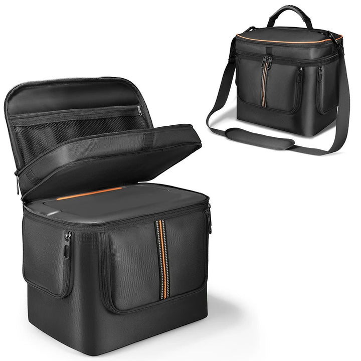 Portable Carrying Case for Jackery Explorer 2000 V2/1000 v2/240 v2/300 Plus Travel Bag Waterproof with Shoulder Strap & Handle-7