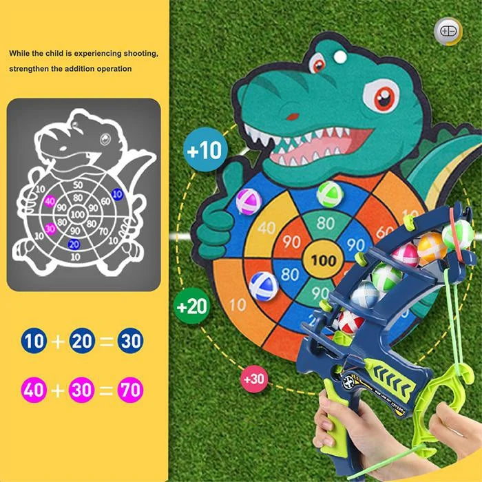 Sport Slingshot Target Sticky Ball-3
