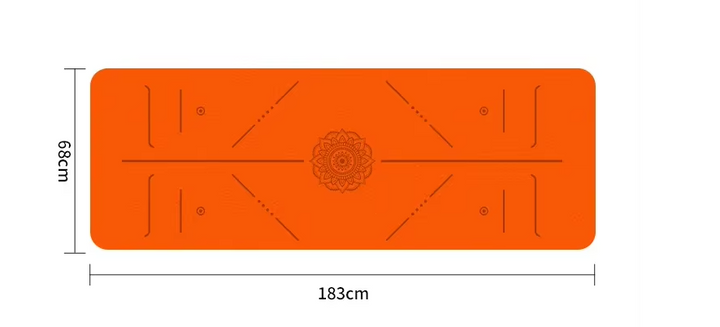 Ultra-Thin PU Natural Rubber Yoga Mat-1