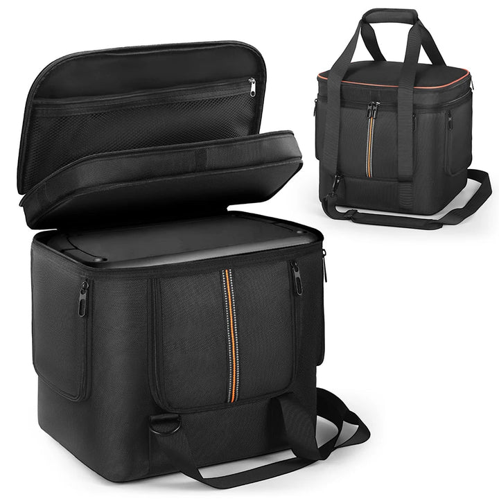 Portable Carrying Case for Jackery Explorer 2000 V2/1000 v2/240 v2/300 Plus Travel Bag Waterproof with Shoulder Strap & Handle-8