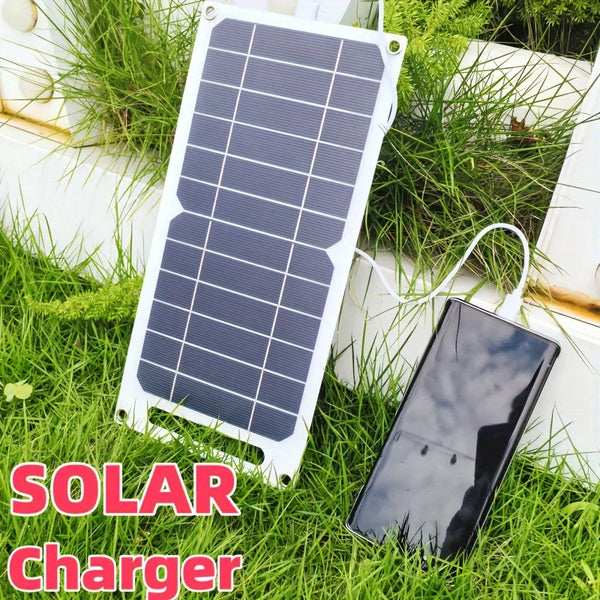 35W SunPower Portable Solar Panel – 5V USB Solar Charger with Safe Stabilized Output for Phones, Power Banks, Outdoor Camping, Home, RV, and Travel – Lightweight & Foldable – Ideal Gift-0