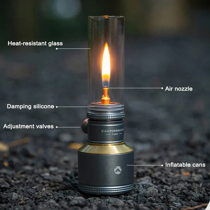 Candlelight Kit Portable Lamp Windproof CandleLight Outdoo-3
