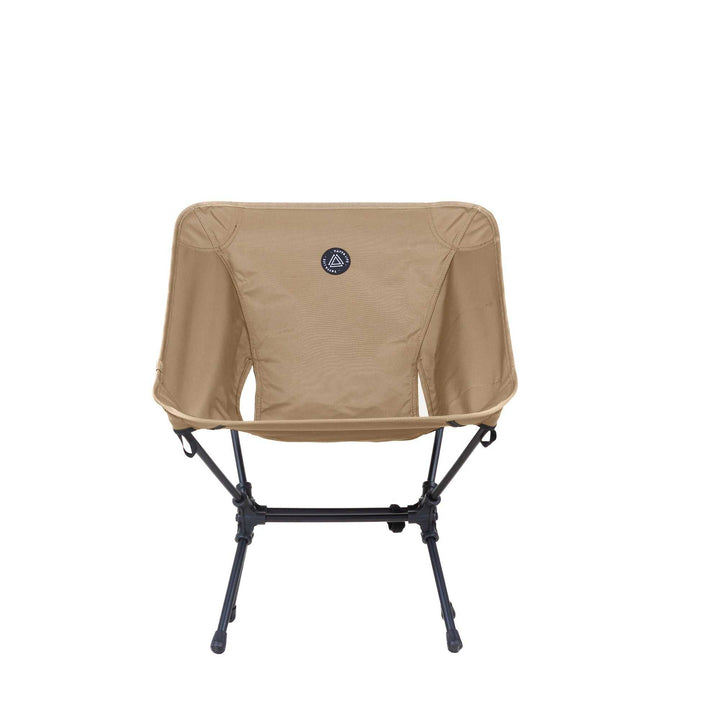 Low Back Ultralight Folding Camping Chairs With Storage Pouch - Black-2