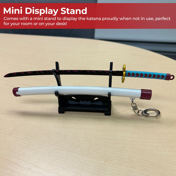 Spring Action Popup Mini Katana Keychain Mitsuri Katana Edition-4