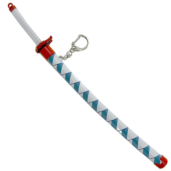Spring Action Popup Mini Katana Keychain Rengoku Katana Edition-0