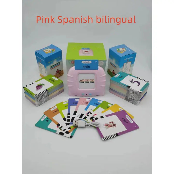 Children's Bilingual Educational Card Learning Machine My Store