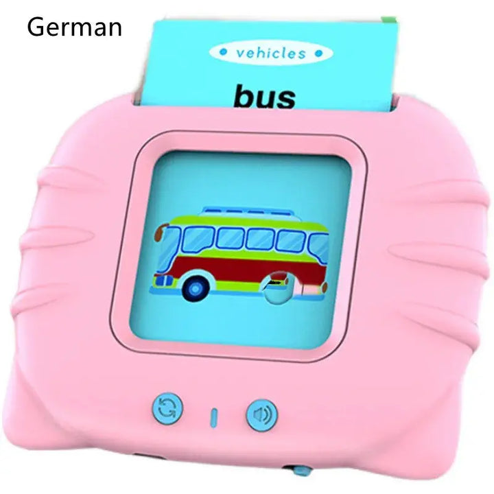 Children's Bilingual Educational Card Learning Machine My Store